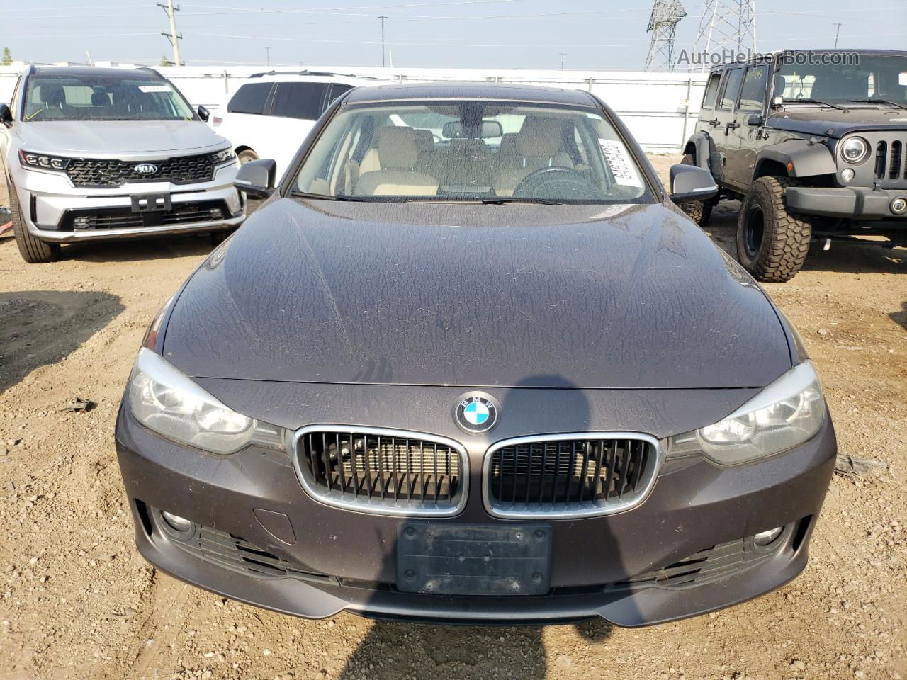 2015 Bmw 328 Xi Серебряный vin: WBA3B3G50FNT17814