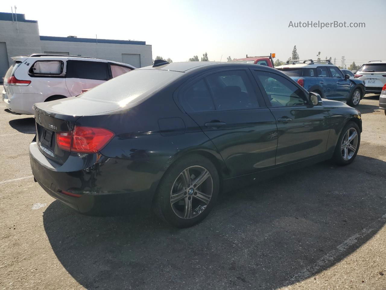 2015 Bmw 328 Xi Black vin: WBA3B3G50FNT68648