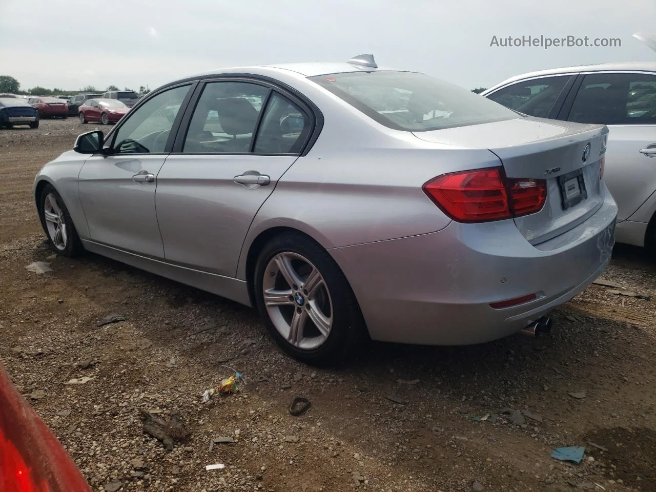 2014 Bmw 328 Xi Серебряный vin: WBA3B3G51ENR84762