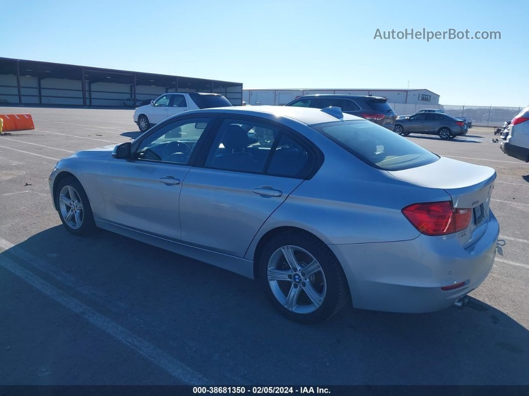 2015 Bmw 328i Xdrive Silver vin: WBA3B3G51FNT17109