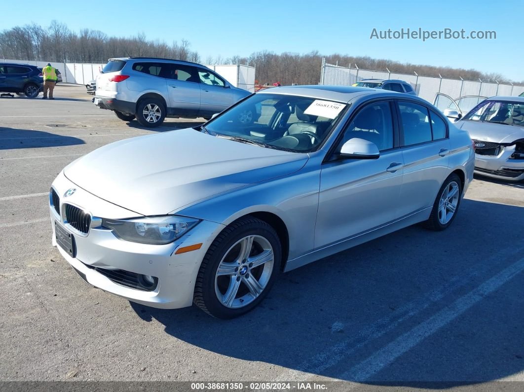 2015 Bmw 328i Xdrive Silver vin: WBA3B3G51FNT17109