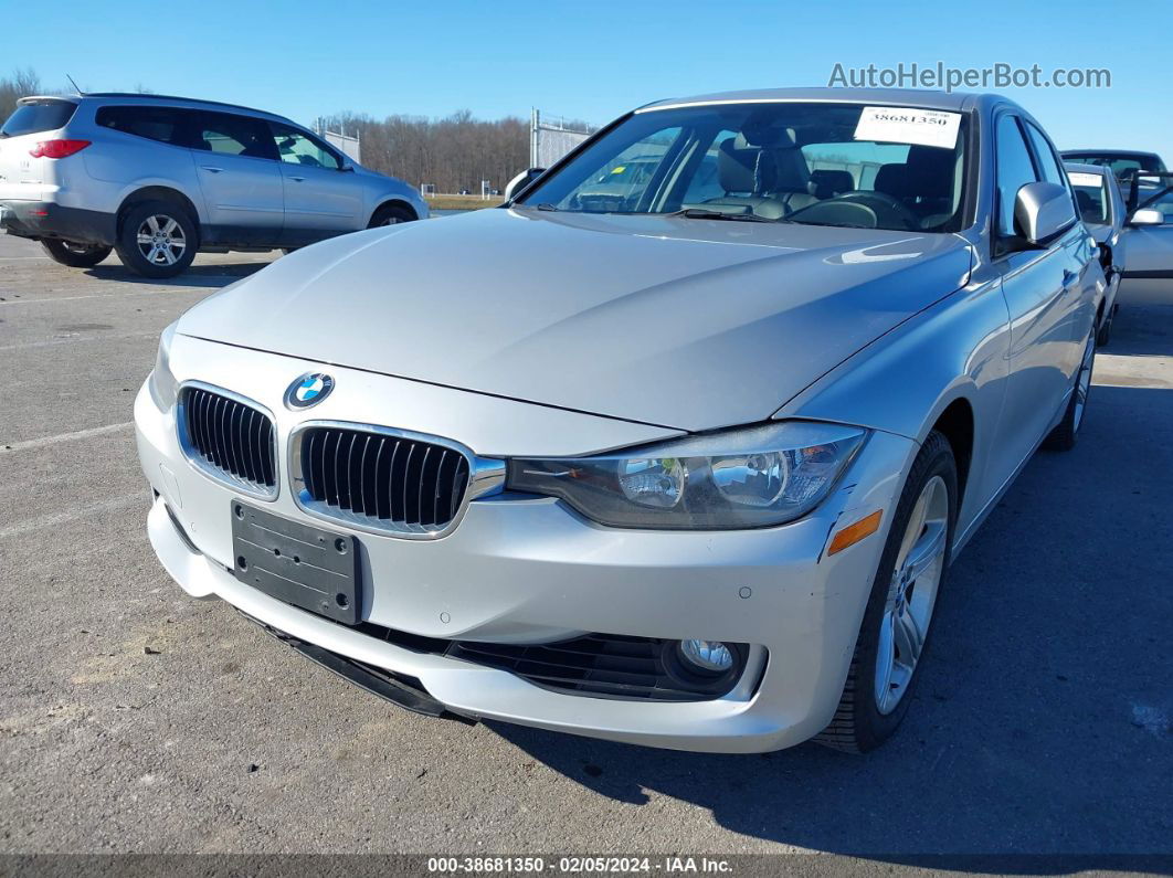 2015 Bmw 328i Xdrive Silver vin: WBA3B3G51FNT17109