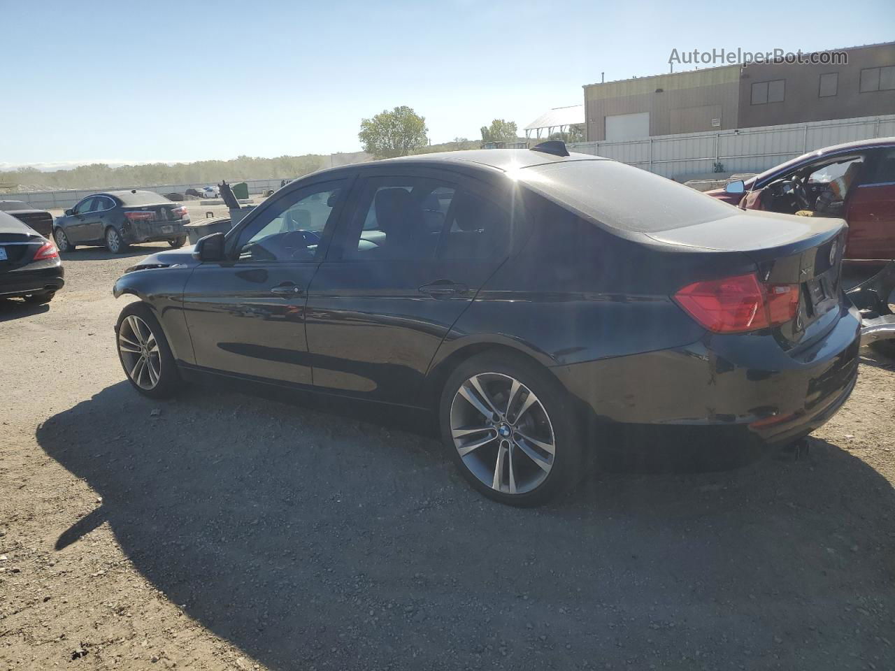 2014 Bmw 328 Xi Black vin: WBA3B3G53ENR82348