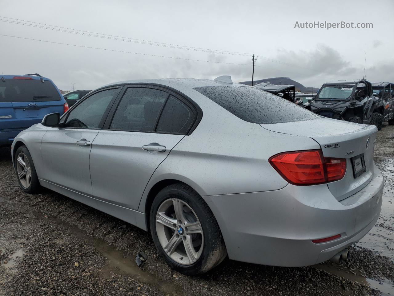 2015 Bmw 328 Xi Серебряный vin: WBA3B3G53FNR87891