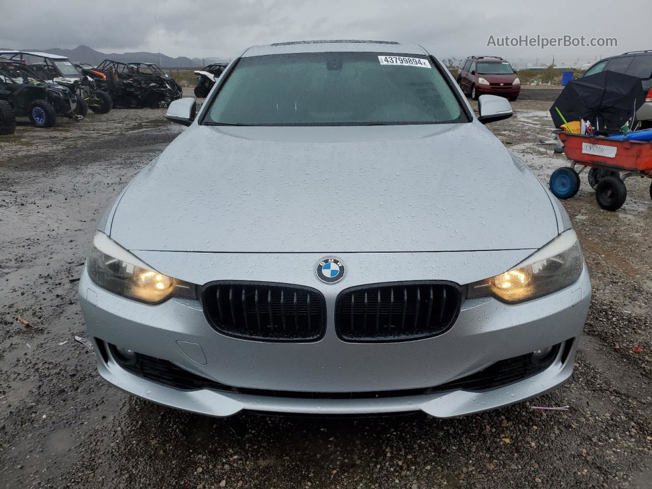 2015 Bmw 328 Xi Серебряный vin: WBA3B3G53FNR87891