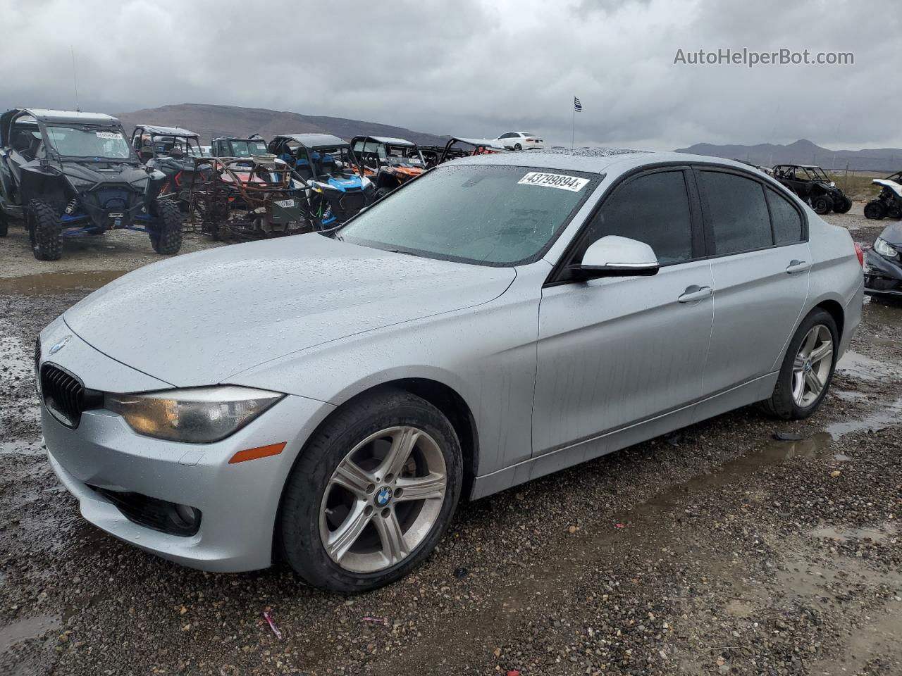 2015 Bmw 328 Xi Серебряный vin: WBA3B3G53FNR87891