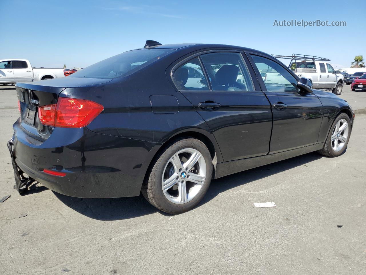 2015 Bmw 328 Xi Black vin: WBA3B3G53FNT18083