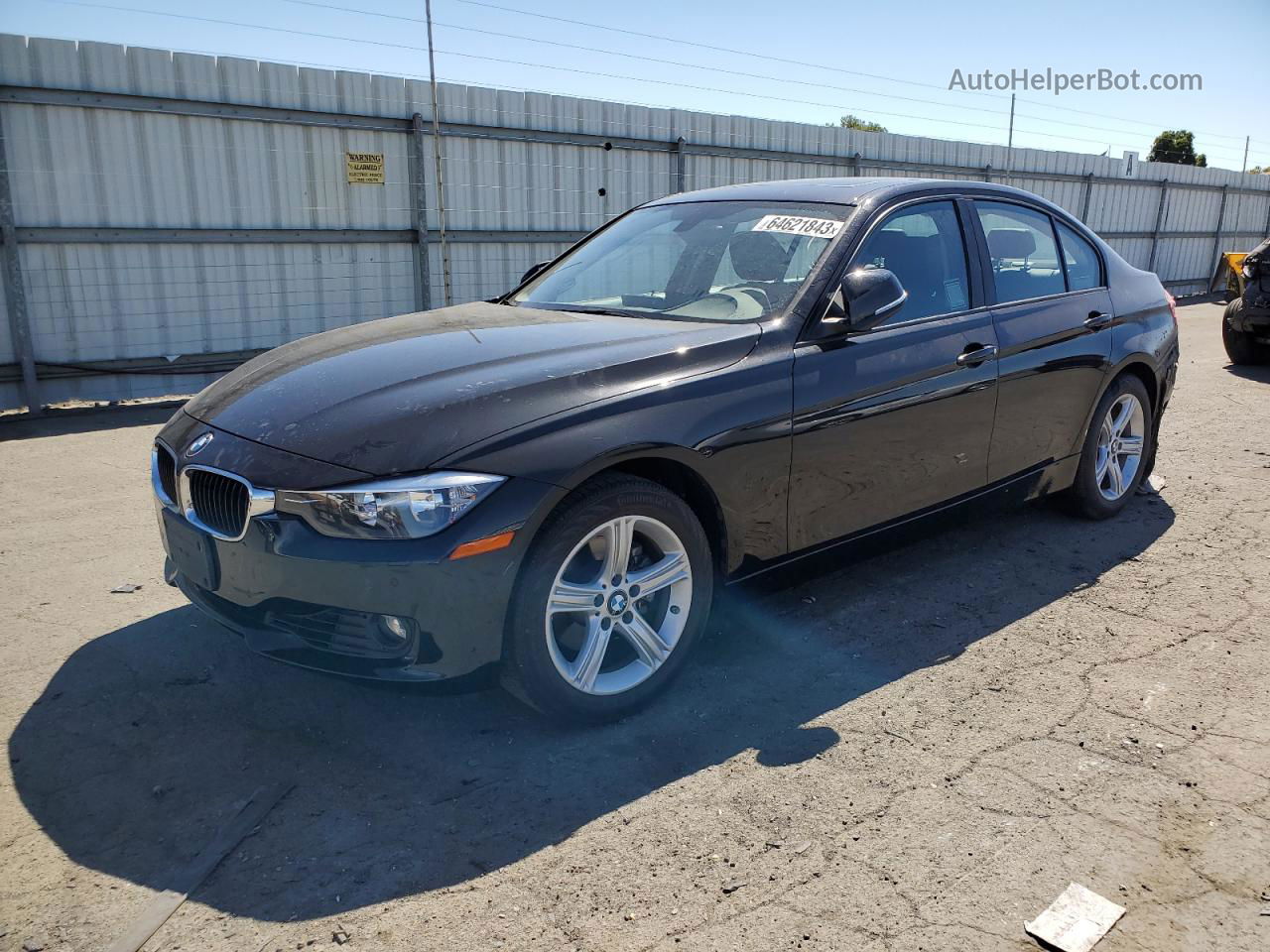 2015 Bmw 328 Xi Black vin: WBA3B3G53FNT18083