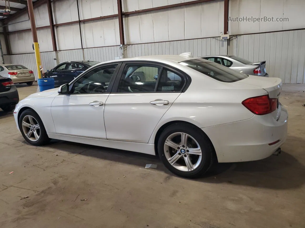 2013 Bmw 328 Xi White vin: WBA3B3G54DNR80414