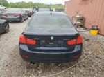 2015 Bmw 328 Xi Blue vin: WBA3B3G54FNR88158