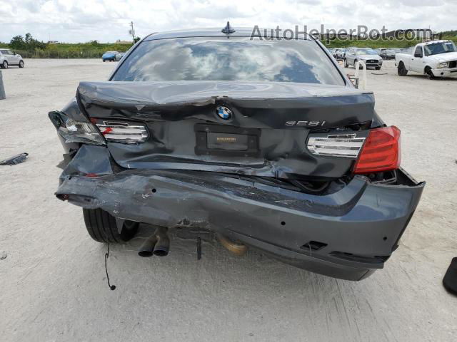 2015 Bmw 328 Xi Gray vin: WBA3B3G55FNR88718