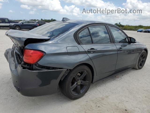 2015 Bmw 328 Xi Gray vin: WBA3B3G55FNR88718