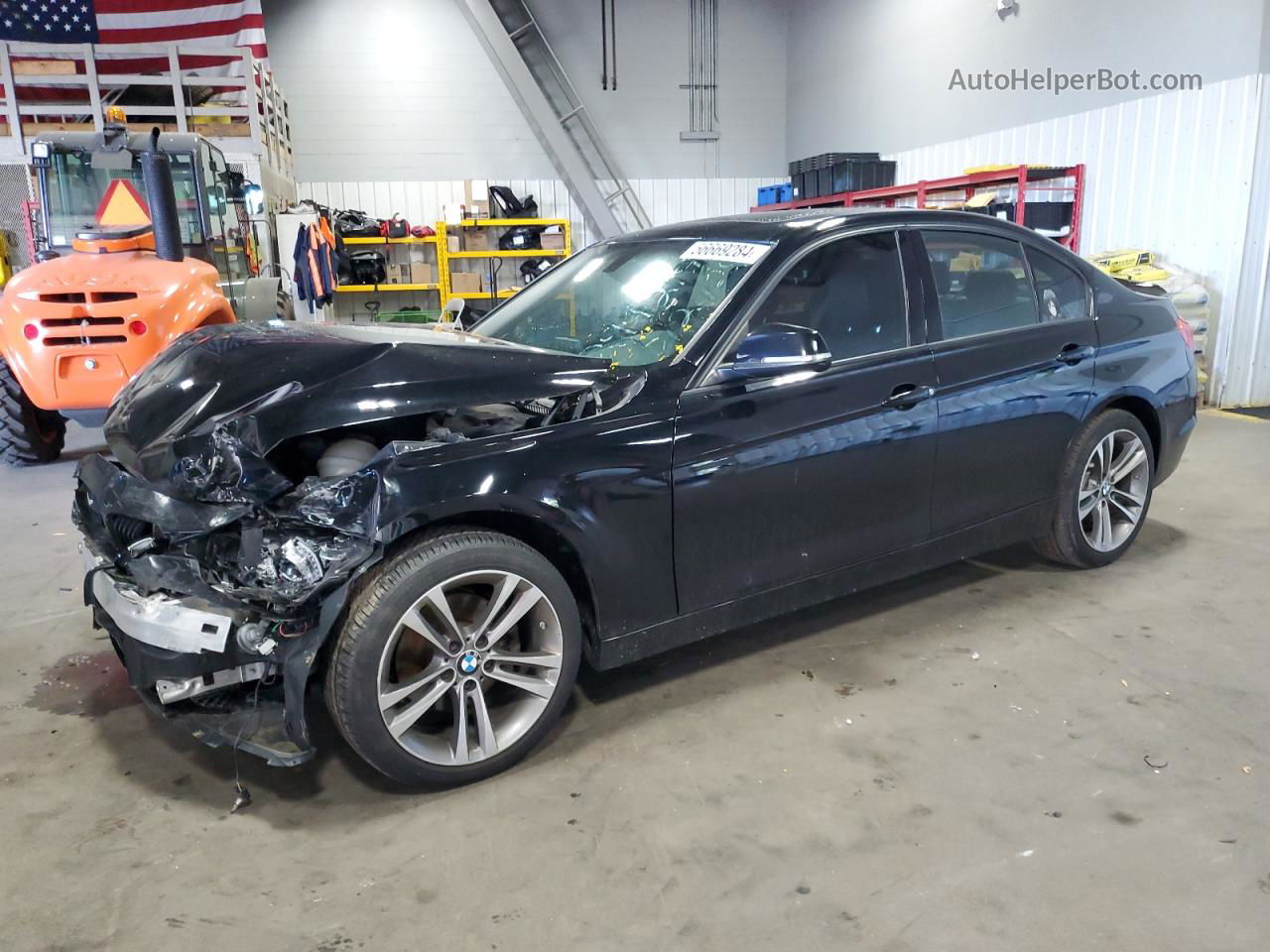 2013 Bmw 328 Xi Black vin: WBA3B3G56DNR80401