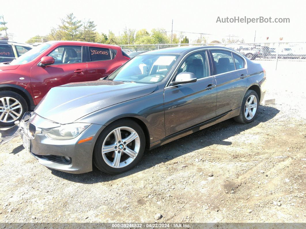 2015 Bmw 328i Xdrive Gray vin: WBA3B3G56FNR85603