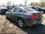 2015 Bmw 328i Xdrive Gray vin: WBA3B3G56FNR85603