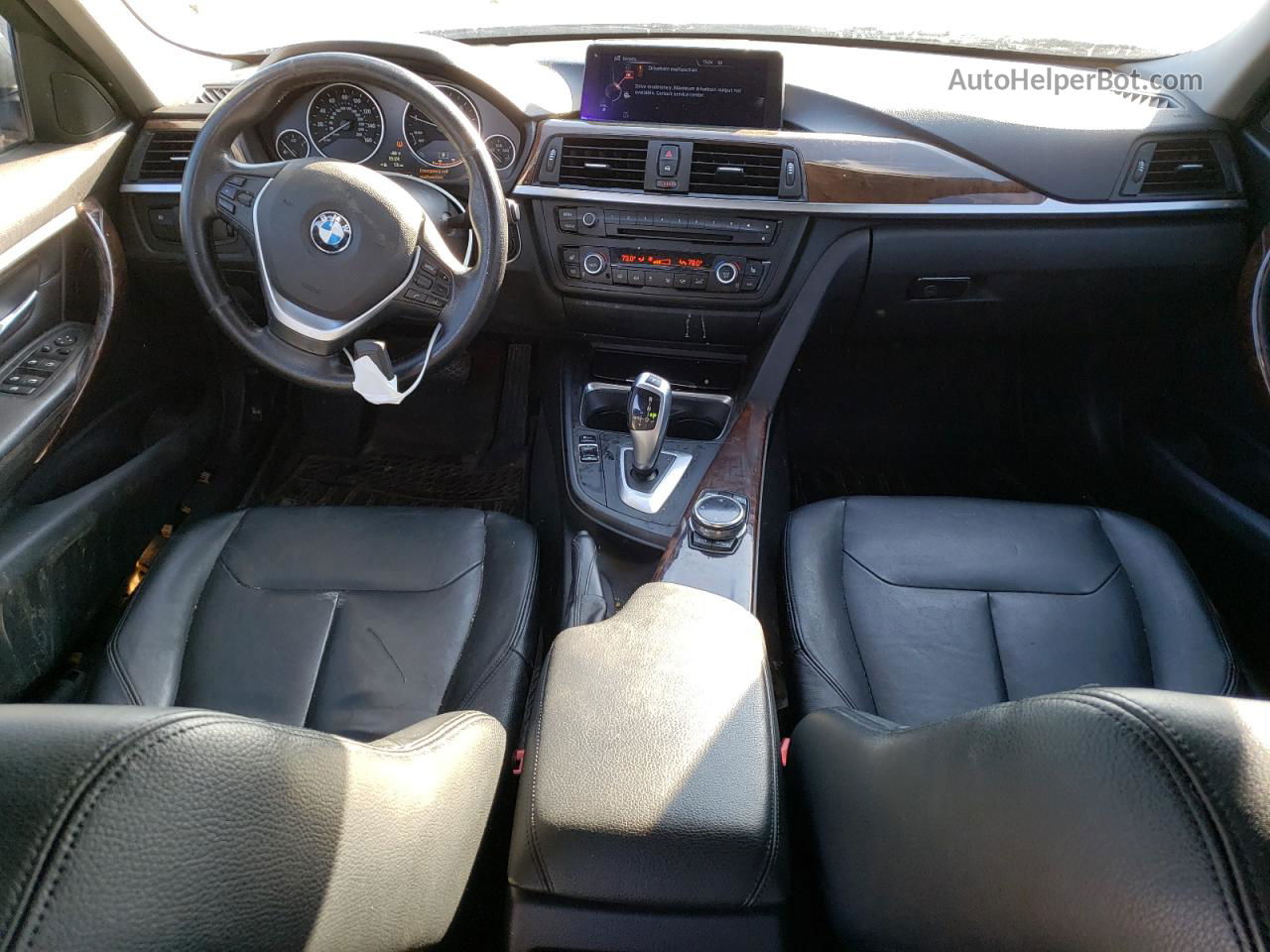 2014 Bmw 328 Xi Серый vin: WBA3B3G57ENR82367