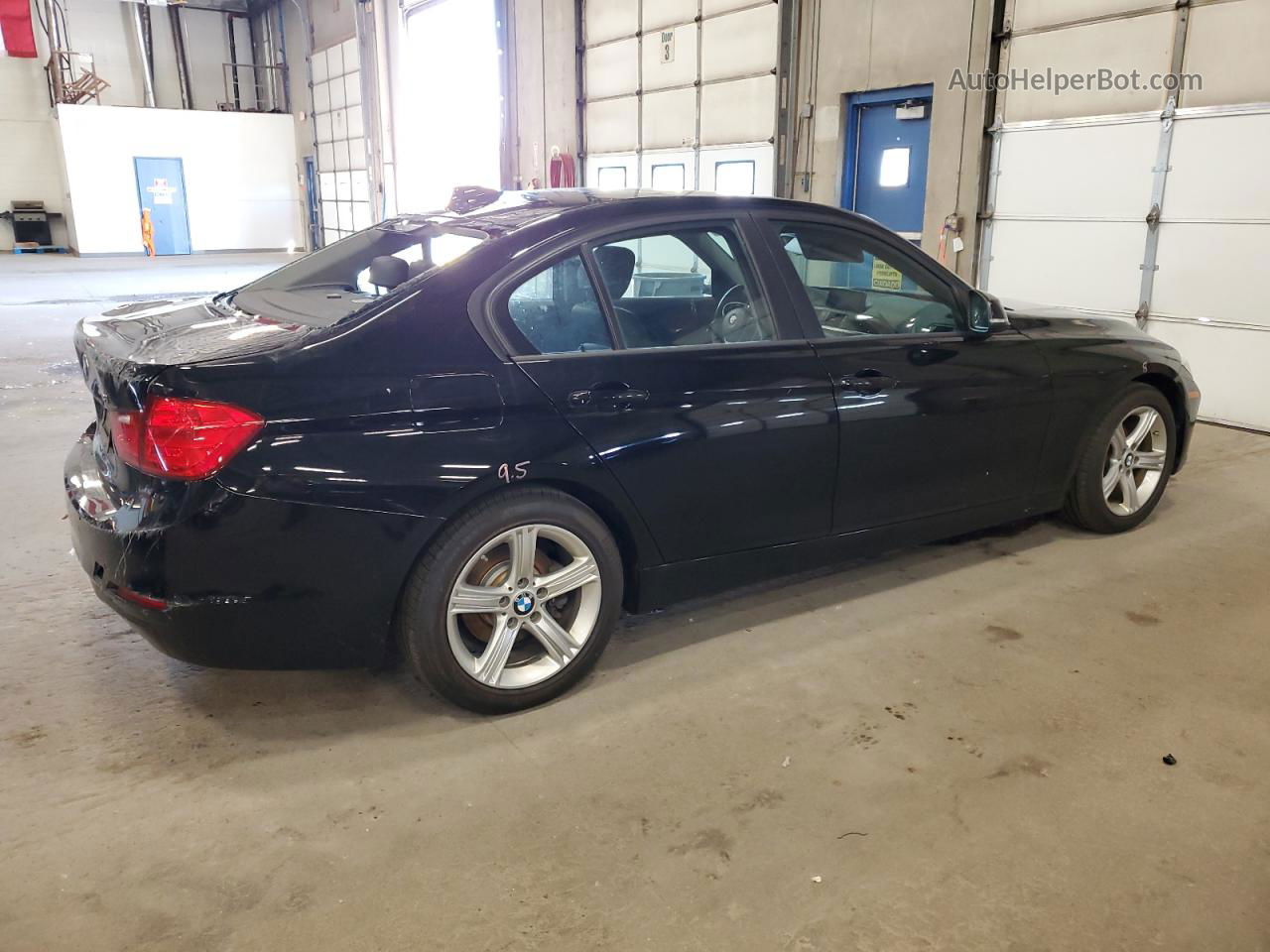 2015 Bmw 328 Xi Black vin: WBA3B3G57FNR86890