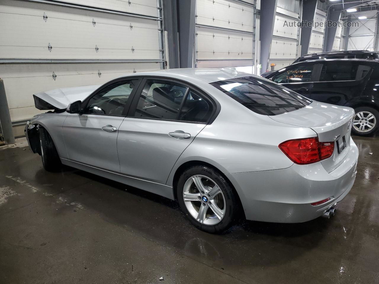 2013 Bmw 328 Xi Silver vin: WBA3B3G58DNR80349