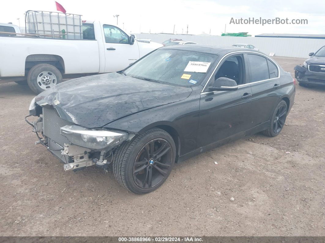 2015 Bmw 328i Xdrive Черный vin: WBA3B3G59FNR85448