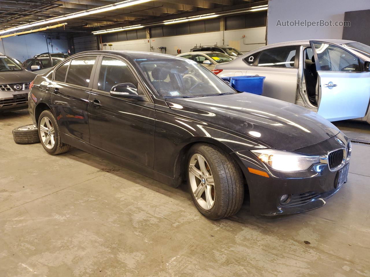 2015 Bmw 328 Xi Black vin: WBA3B3G5XFNR87550