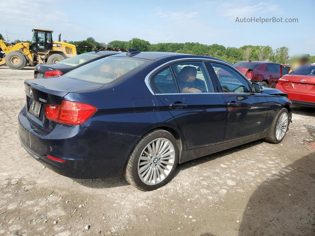 2013 Bmw 328 Xi Sulev Blue vin: WBA3B5C50DF595122