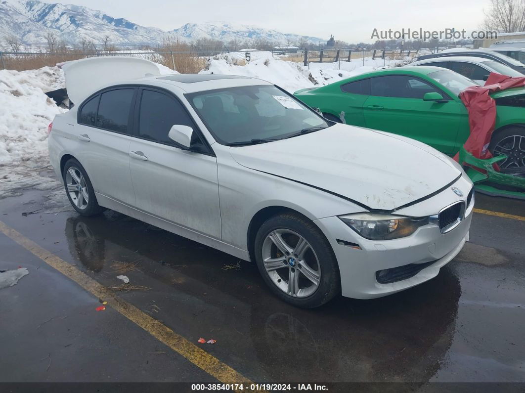 2013 Bmw 328i Xdrive White vin: WBA3B5C50DF596447