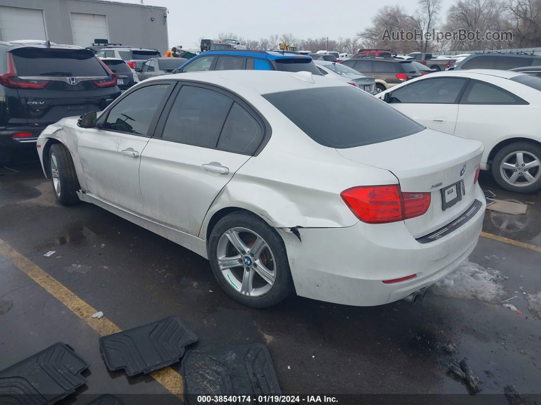 2013 Bmw 328i Xdrive White vin: WBA3B5C50DF596447