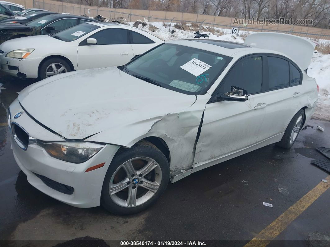 2013 Bmw 328i Xdrive White vin: WBA3B5C50DF596447