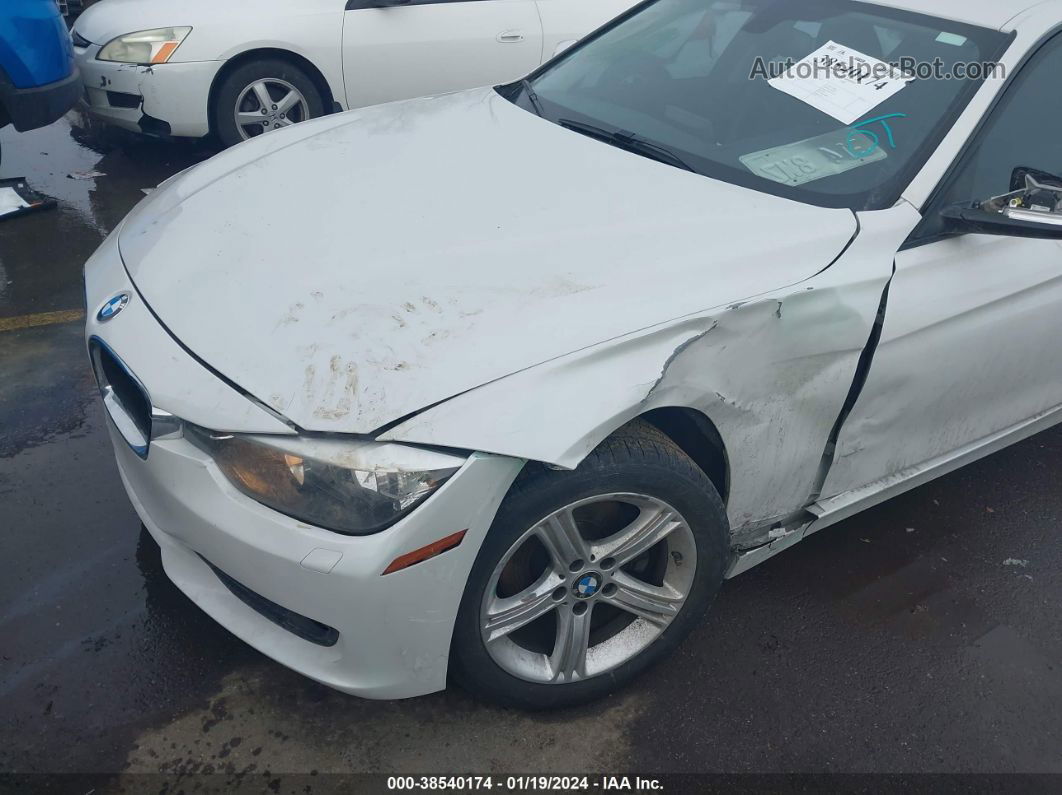 2013 Bmw 328i Xdrive White vin: WBA3B5C50DF596447