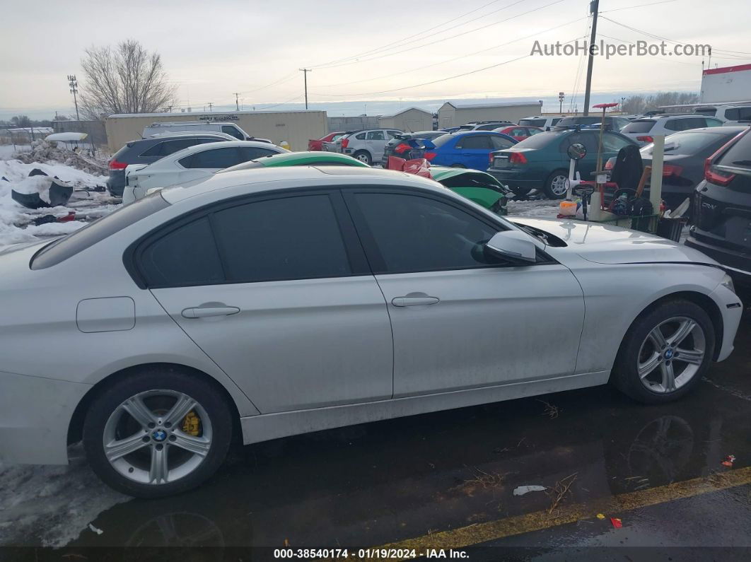 2013 Bmw 328i Xdrive White vin: WBA3B5C50DF596447