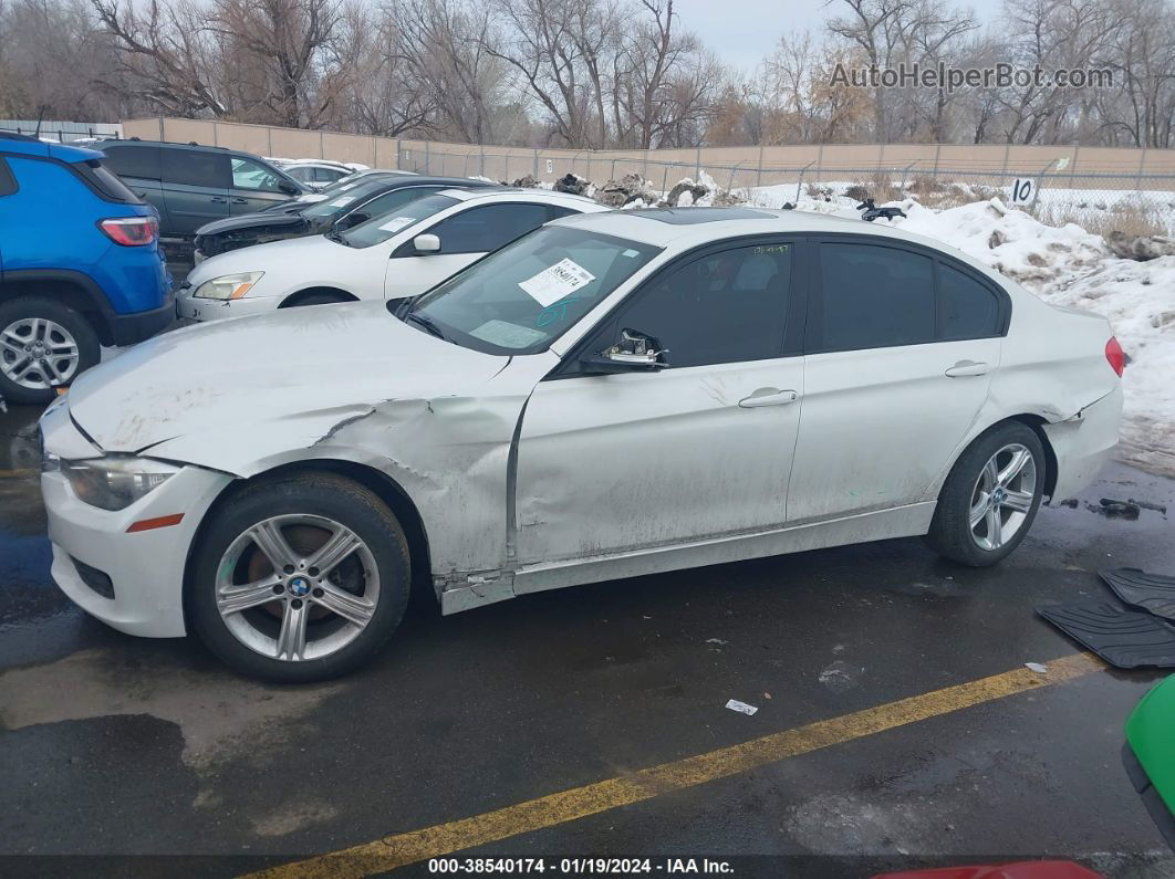 2013 Bmw 328i Xdrive White vin: WBA3B5C50DF596447