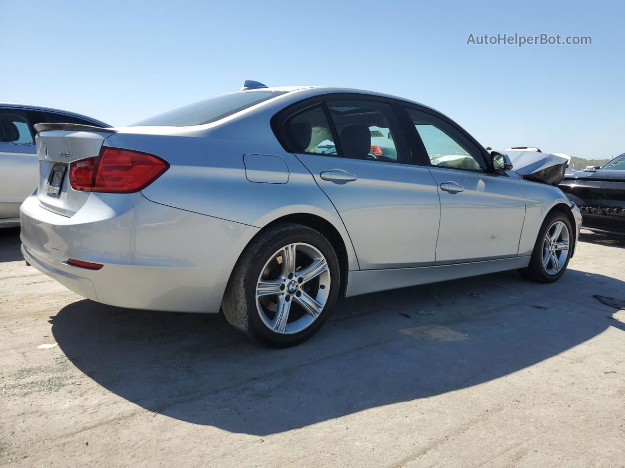 2014 Bmw 328 Xi Sulev Silver vin: WBA3B5C50EP540570