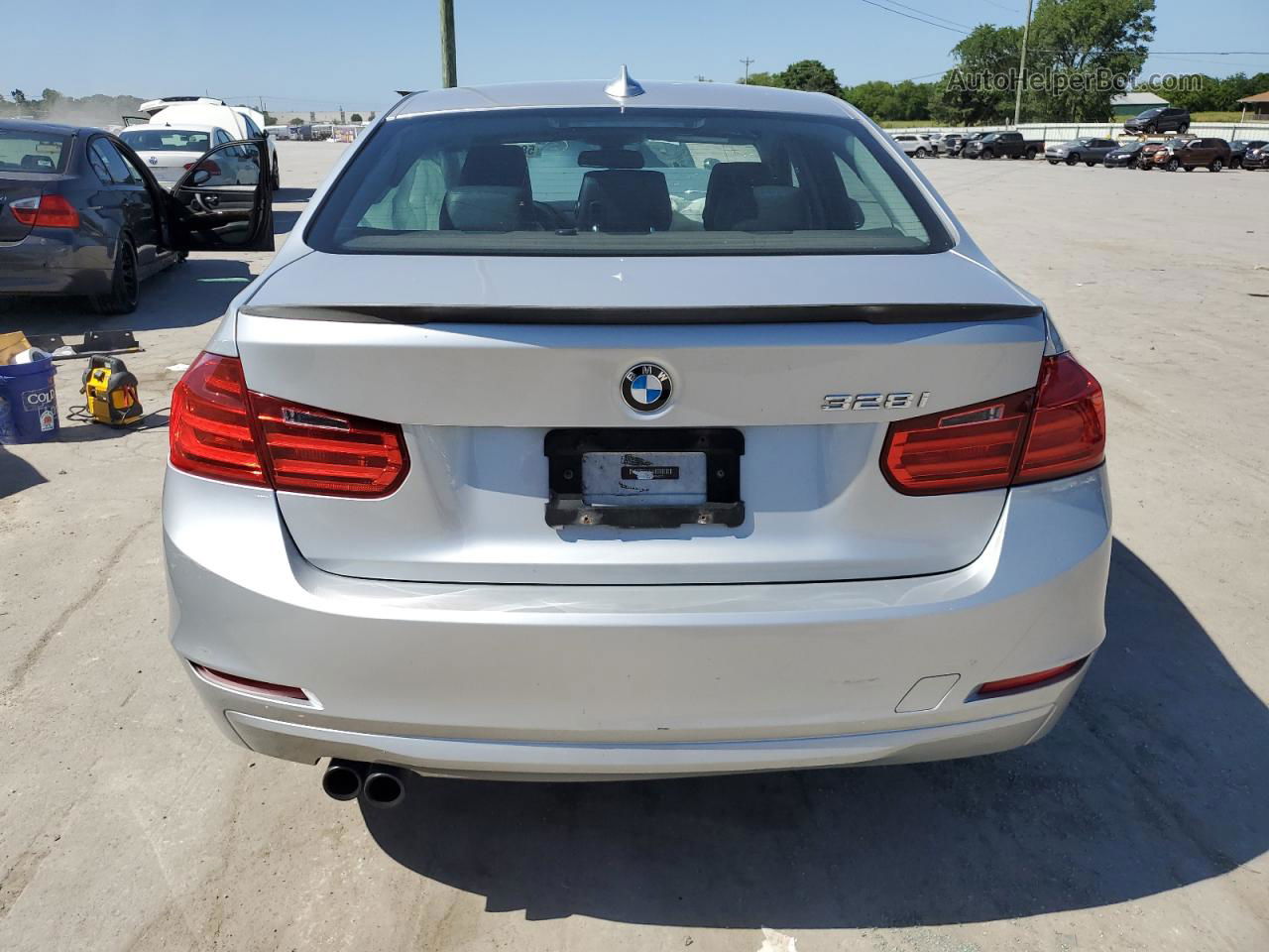 2014 Bmw 328 Xi Sulev Silver vin: WBA3B5C50EP540570