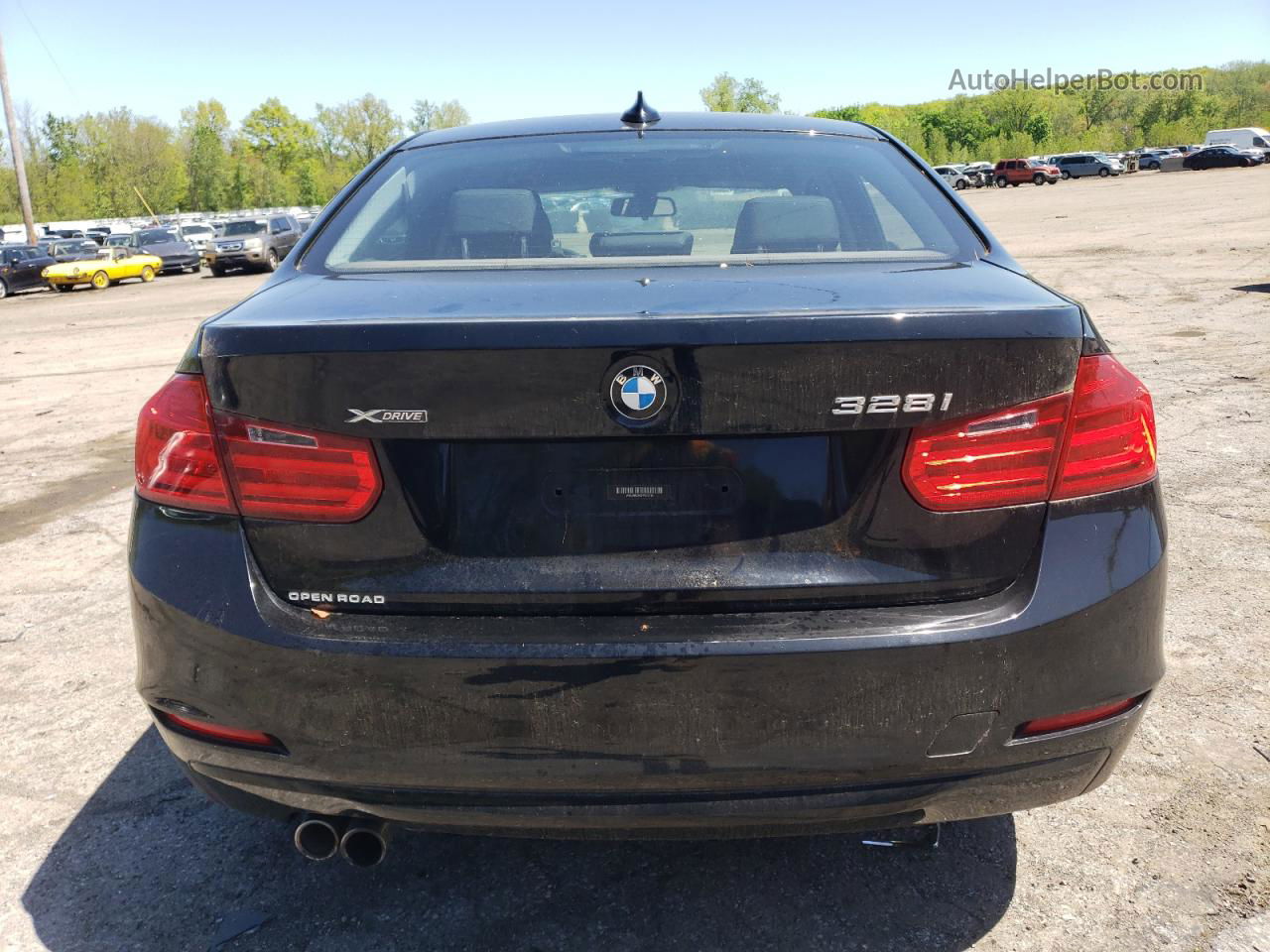 2014 Bmw 328 Xi Sulev Black vin: WBA3B5C50EP541315