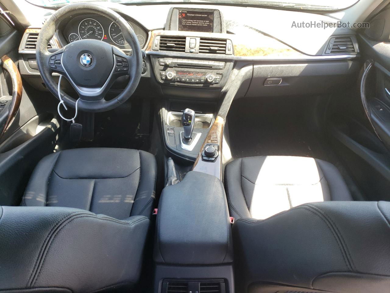 2014 Bmw 328 Xi Sulev Черный vin: WBA3B5C50EP541315