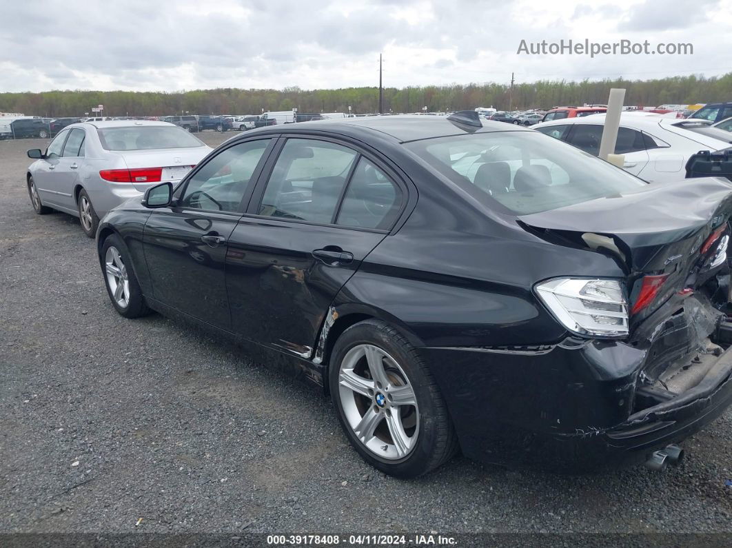 2014 Bmw 328i Xdrive Black vin: WBA3B5C50EP543436