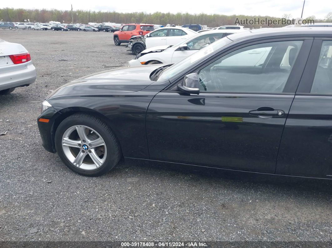 2014 Bmw 328i Xdrive Black vin: WBA3B5C50EP543436