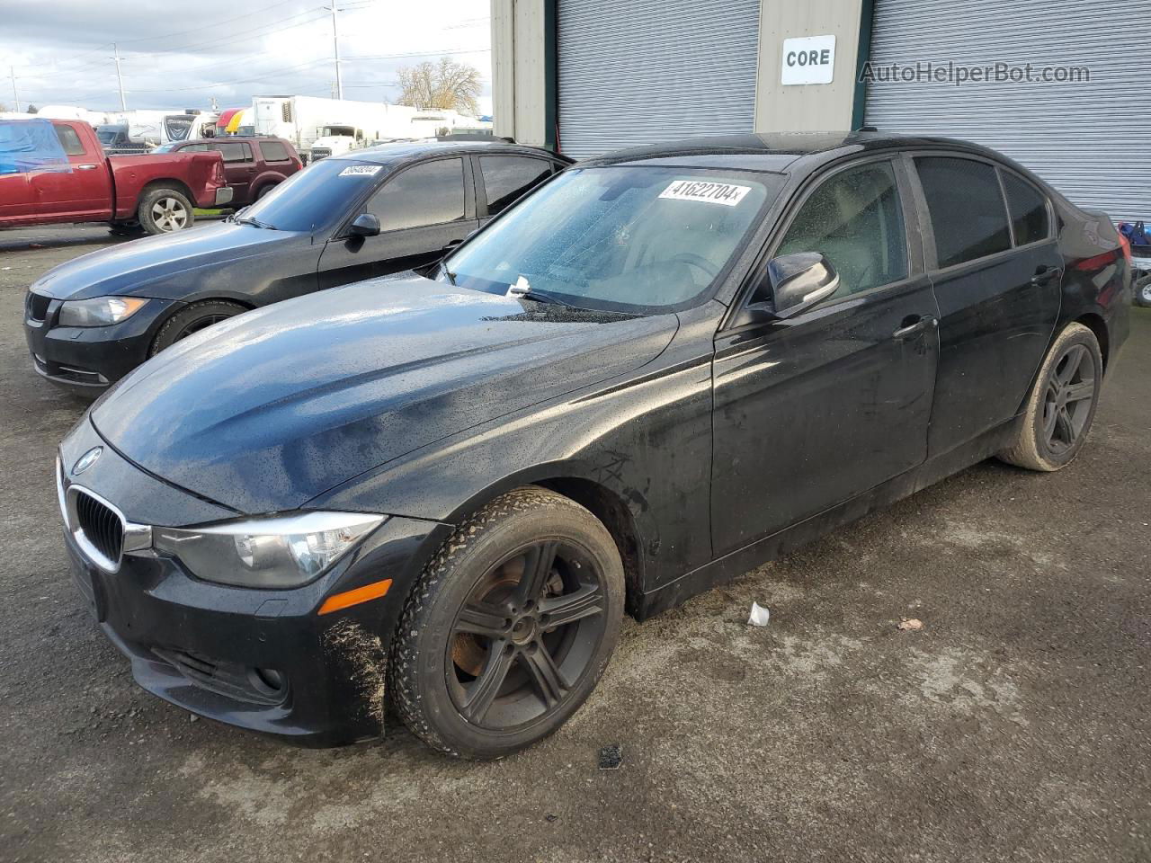 2015 Bmw 328 Xi Sulev Черный vin: WBA3B5C50FF962751