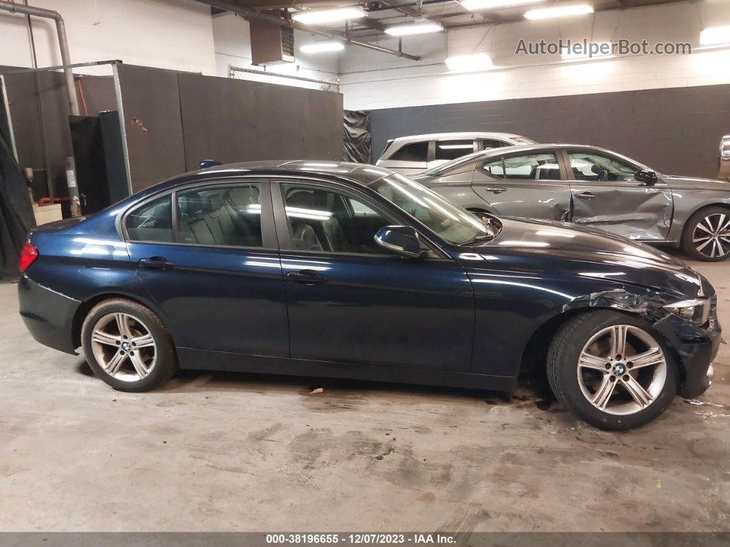 2015 Bmw 328i Xdrive Синий vin: WBA3B5C50FF963432