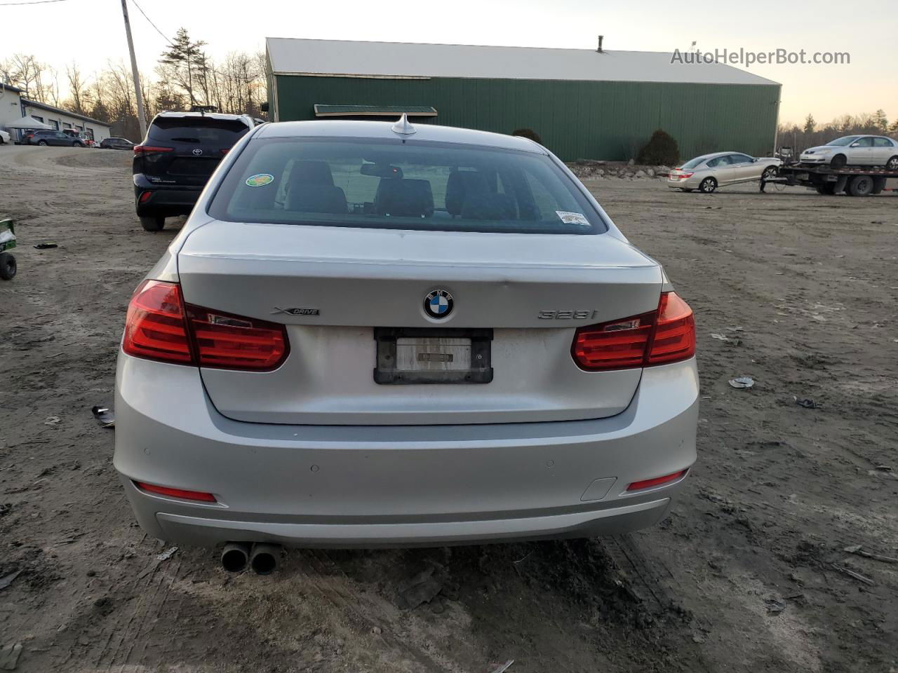 2015 Bmw 328 Xi Sulev Серебряный vin: WBA3B5C50FP654098