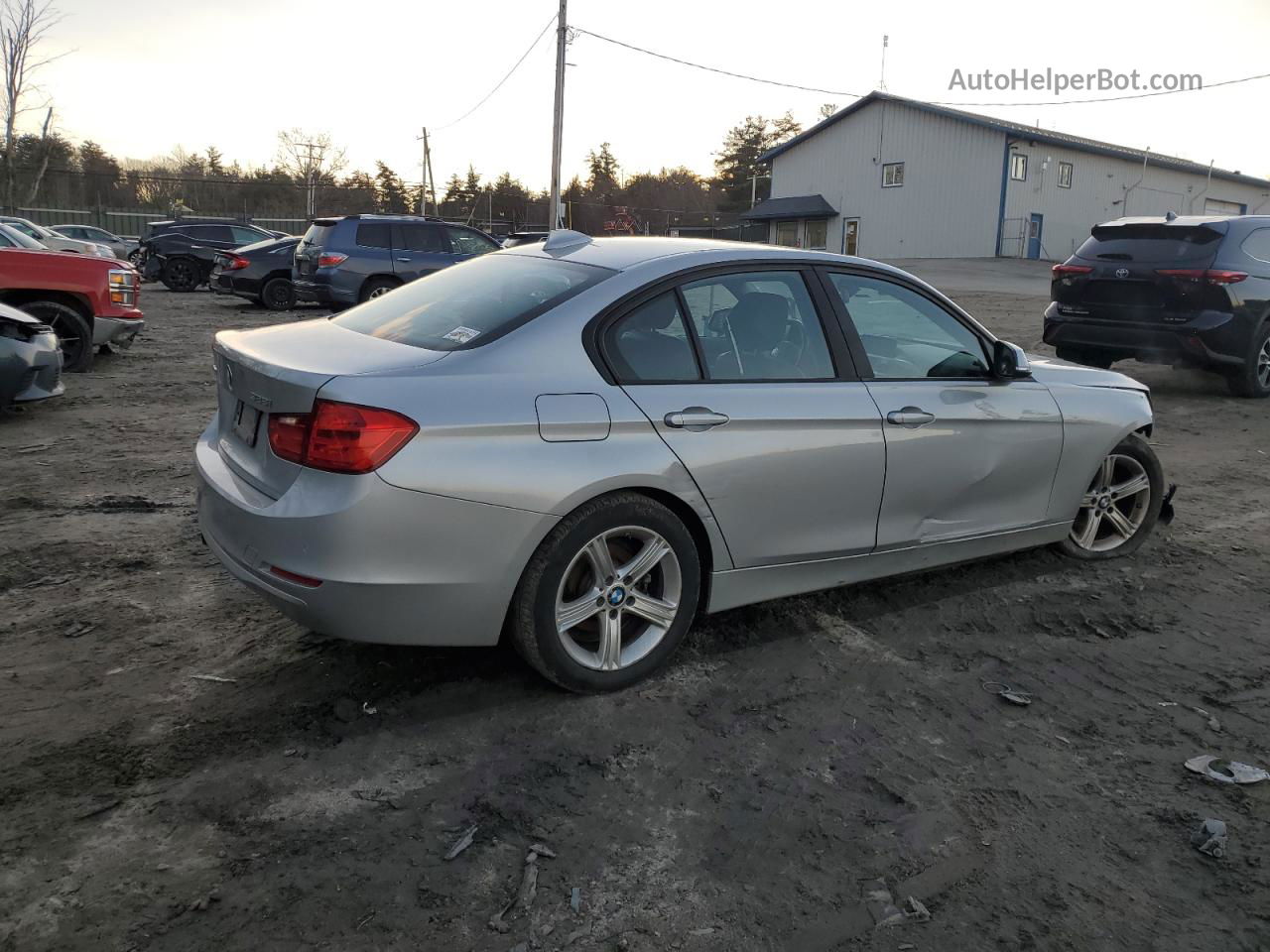 2015 Bmw 328 Xi Sulev Серебряный vin: WBA3B5C50FP654098