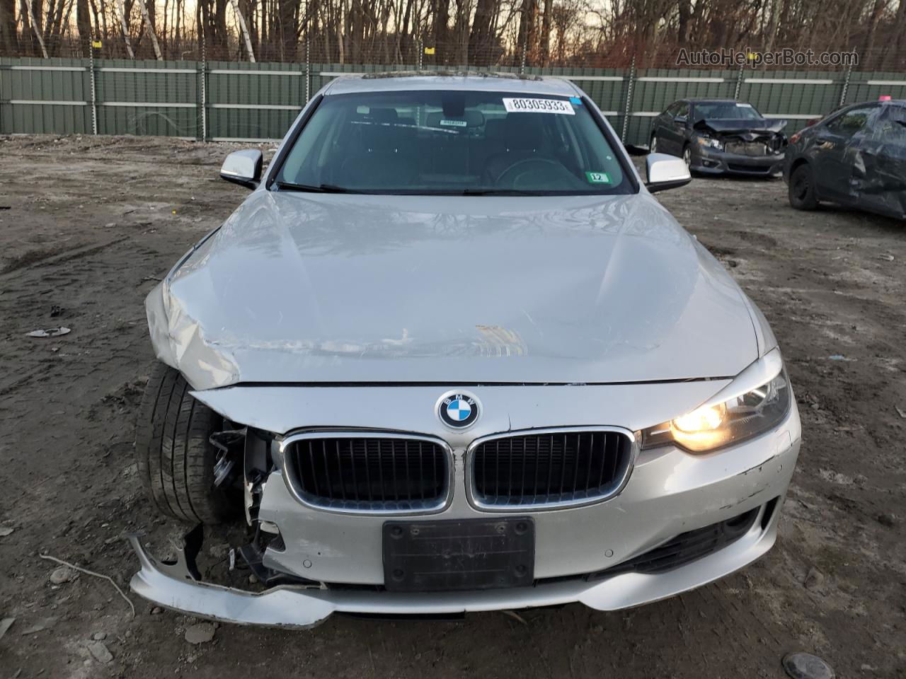 2015 Bmw 328 Xi Sulev Серебряный vin: WBA3B5C50FP654098