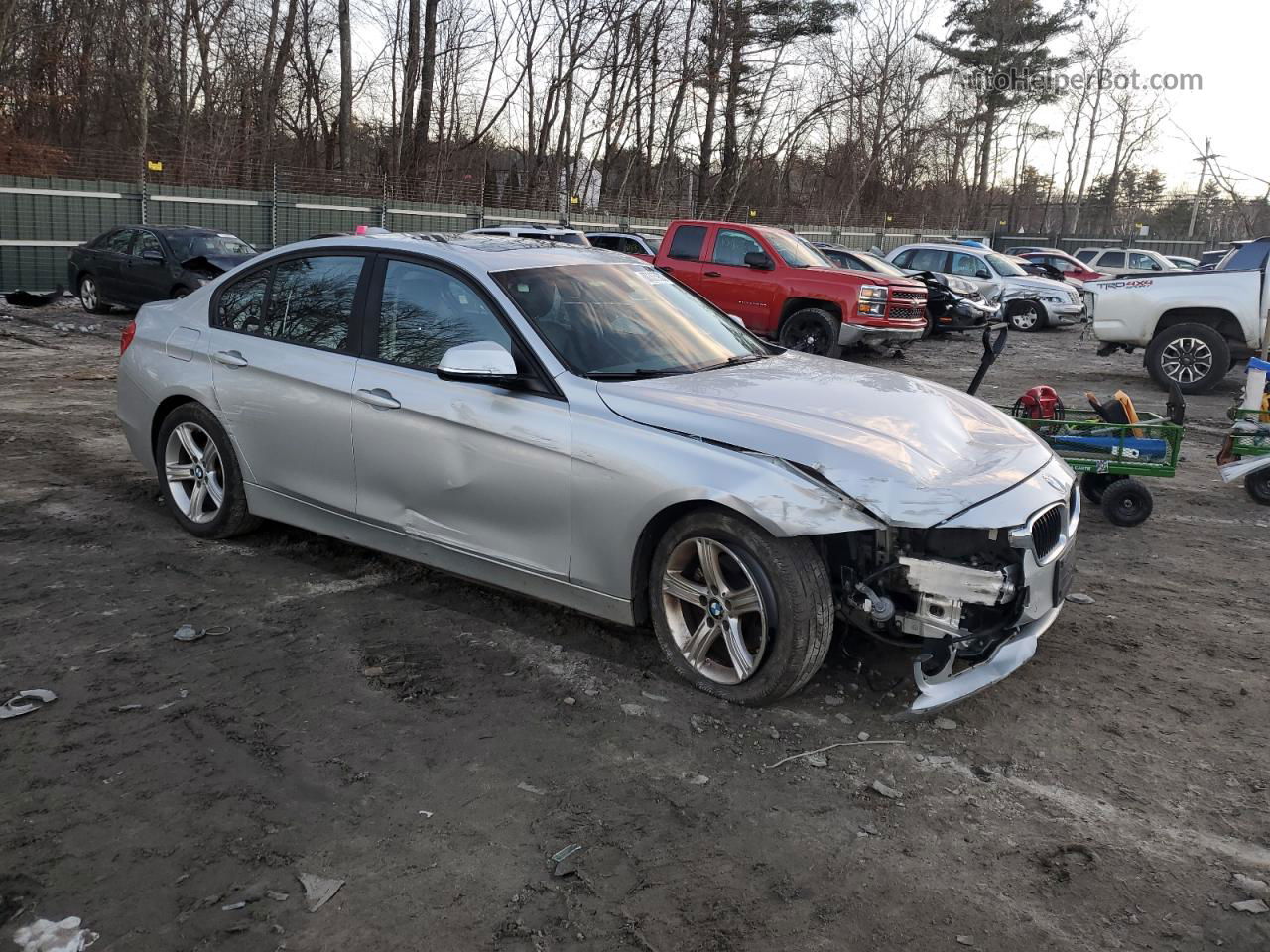 2015 Bmw 328 Xi Sulev Серебряный vin: WBA3B5C50FP654098