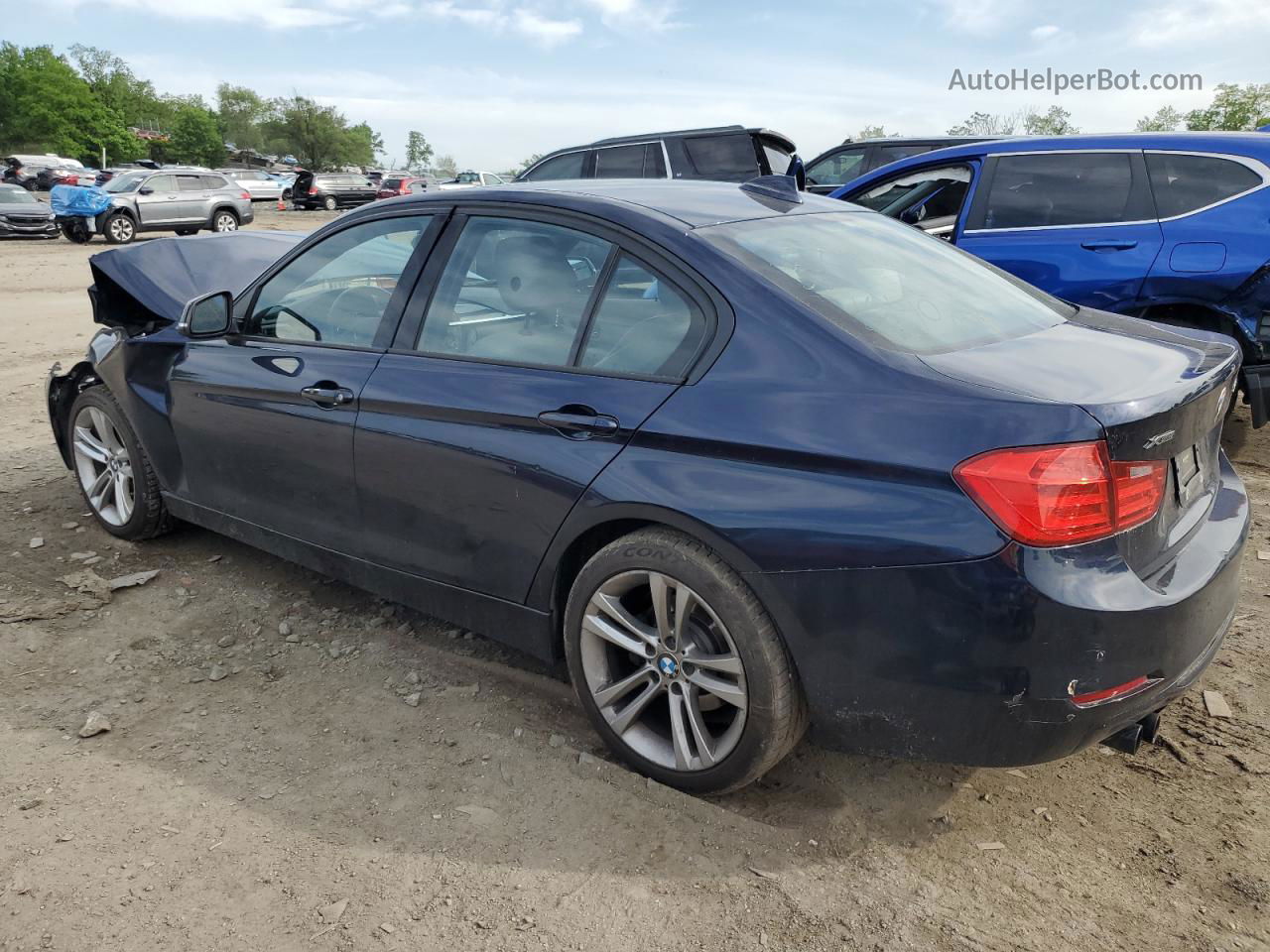 2013 Bmw 328 Xi Sulev Blue vin: WBA3B5C51DF594500