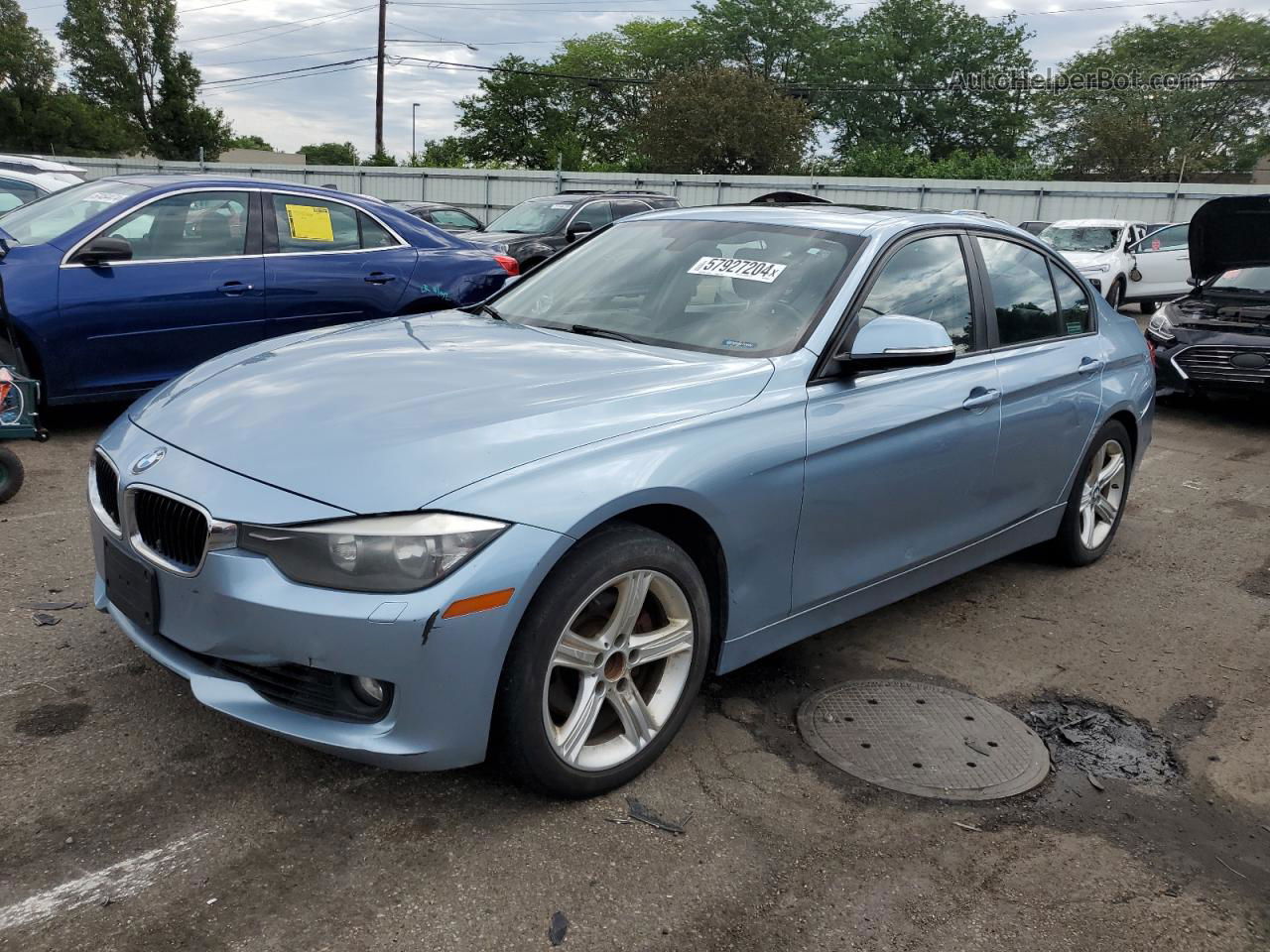 2013 Bmw 328 Xi Sulev Blue vin: WBA3B5C51DF595601