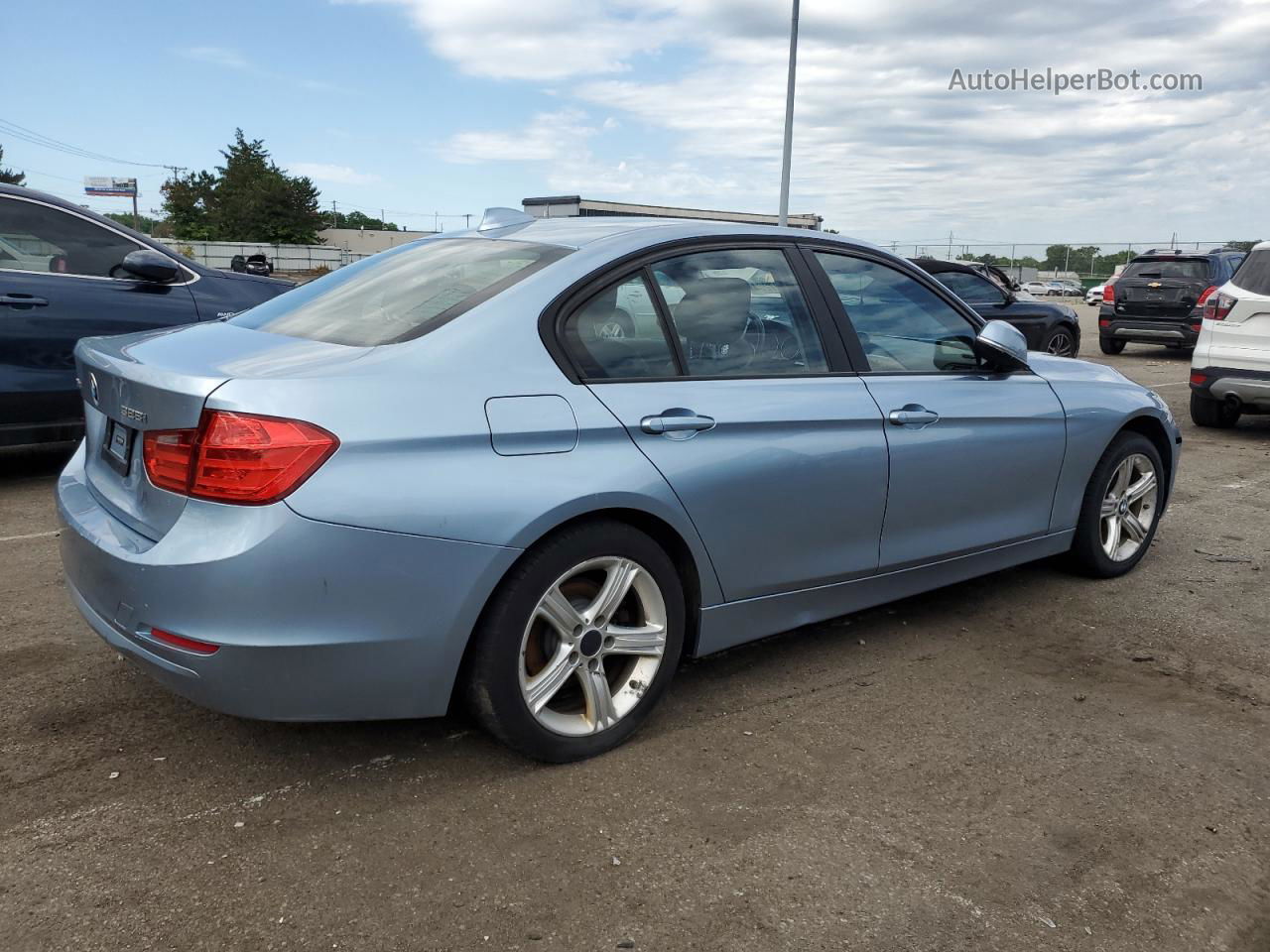 2013 Bmw 328 Xi Sulev Blue vin: WBA3B5C51DF595601