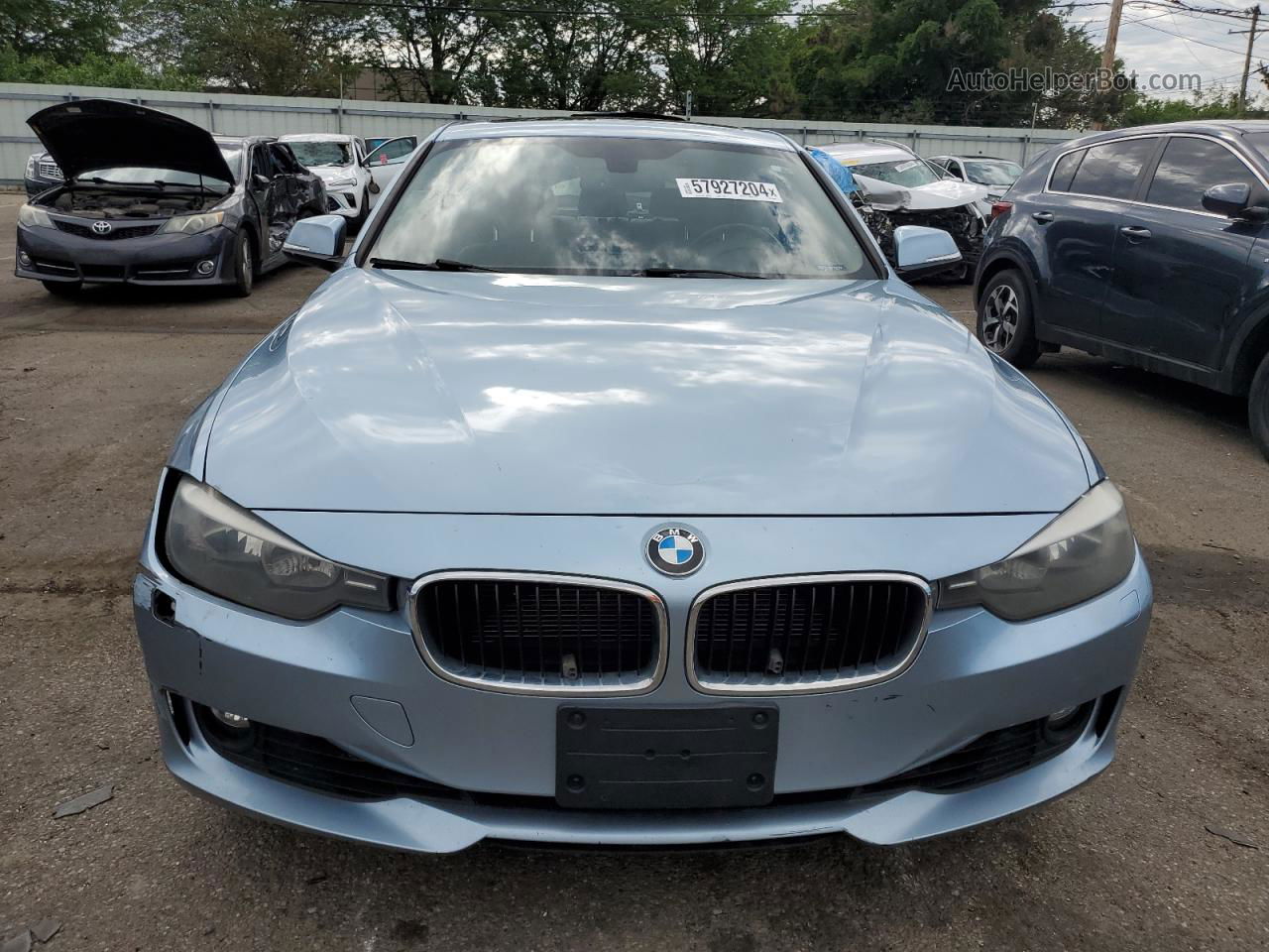 2013 Bmw 328 Xi Sulev Blue vin: WBA3B5C51DF595601