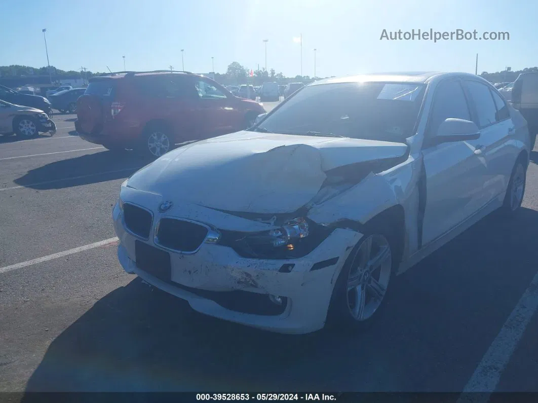 2013 Bmw 328i Xdrive White vin: WBA3B5C51DF598448