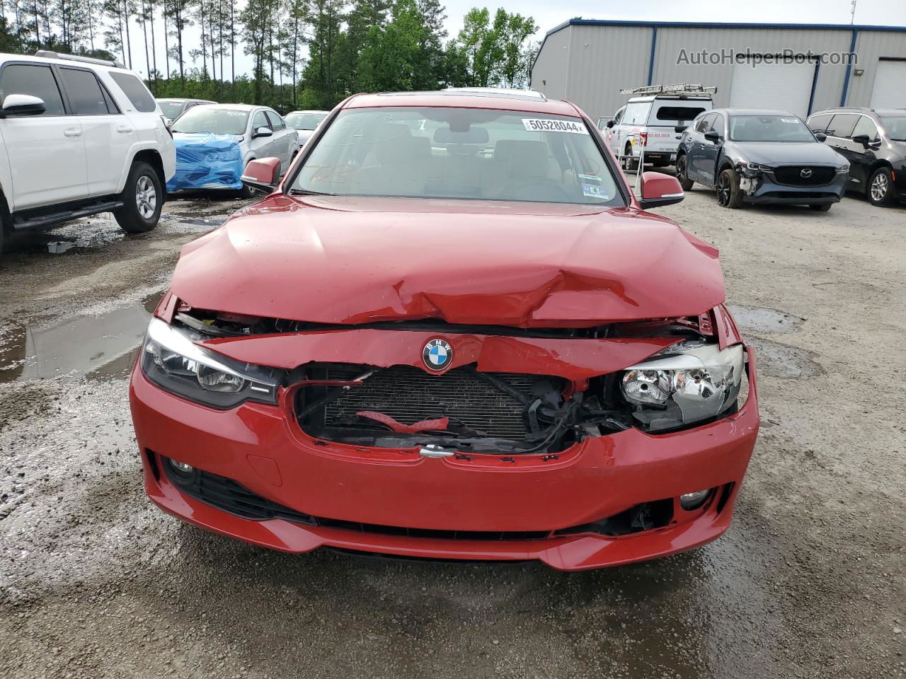 2014 Bmw 328 Xi Sulev Red vin: WBA3B5C51EP544014