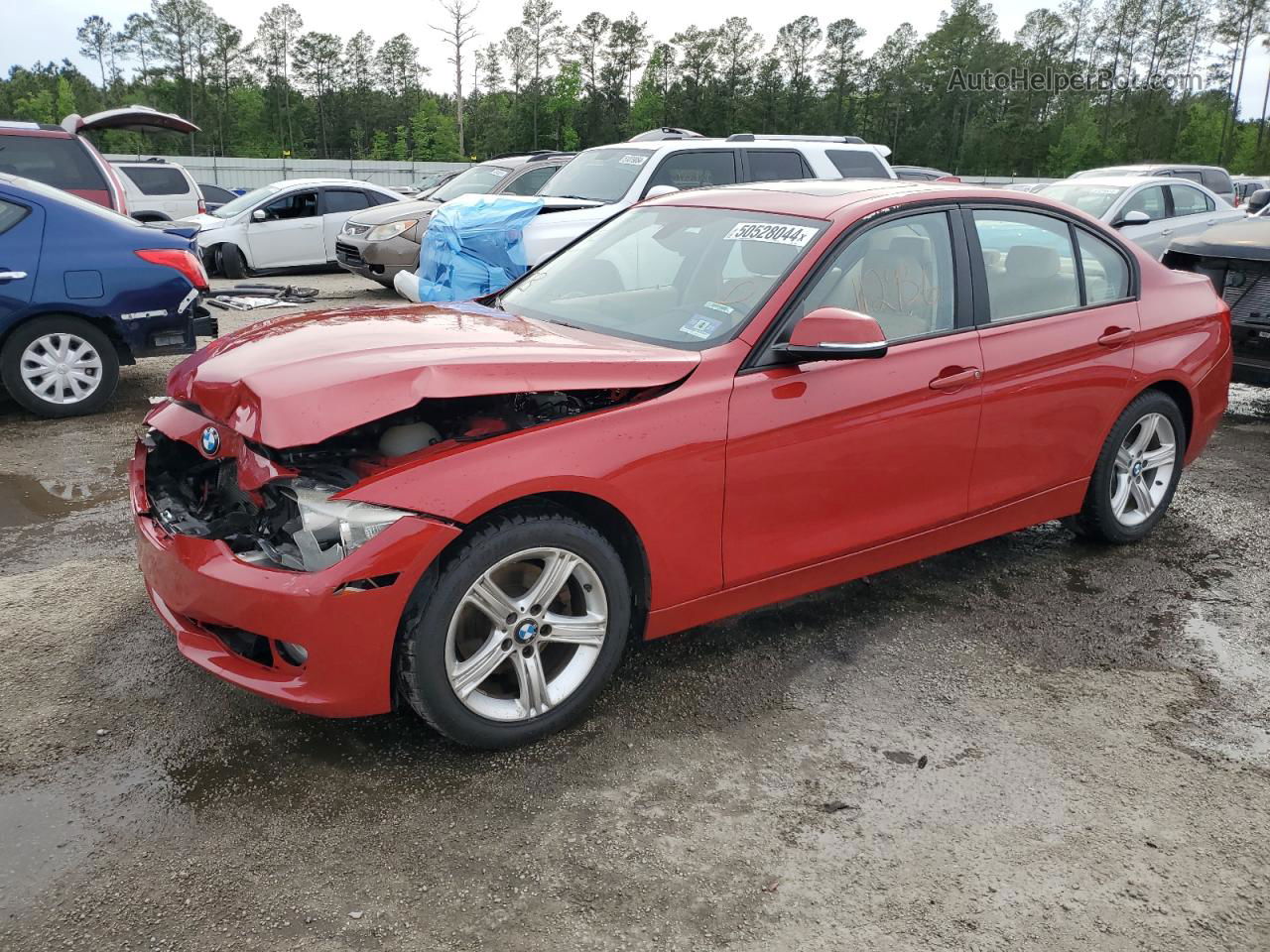 2014 Bmw 328 Xi Sulev Red vin: WBA3B5C51EP544014